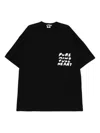 Black Comme Des Garçons X Nike Printed T-shirt