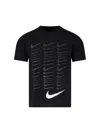 Black Comme Des Garçons Black Nike Edition T-shirt In Black
