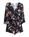 Black Coral Jumpsuits In Black