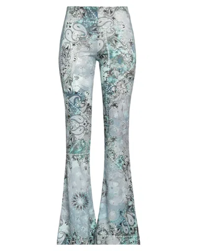 Black Coral Pants In Blue