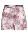 Black Coral Woman Shorts & Bermuda Shorts Pink Size 2 Polyester In Pink