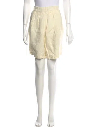 Pre-owned Black Crane Knee-length Shorts In Neutral