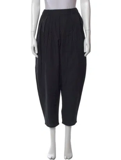 Pre-owned Black Crane Straight Leg Pants W/ Tags In Black