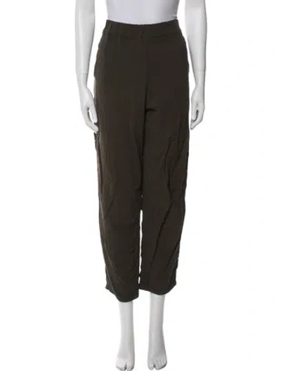 Pre-owned Black Crane Sweatpants In Gray