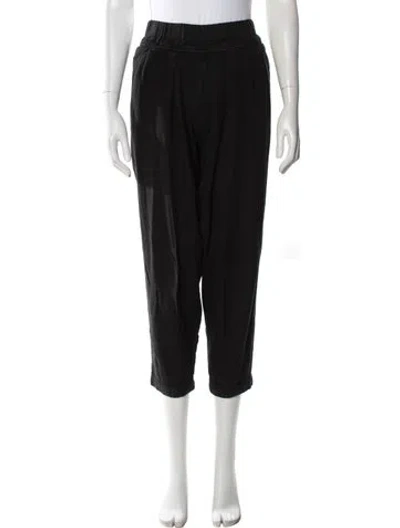Pre-owned Black Crane Sweatpants In Gray