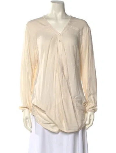 Pre-owned Black Crane V-neck Sweater In Neutral