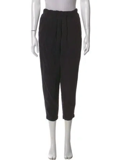 Pre-owned Black Crane Wide Leg Pants In Gray