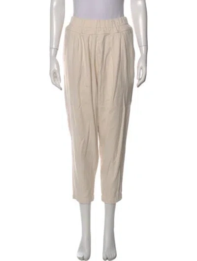 Pre-owned Black Crane Wide Leg Pants In Neutral
