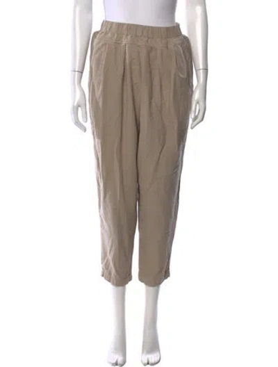 Pre-owned Black Crane Wide Leg Pants In Neutral