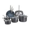 Black+decker 12-pc. Non-stick Cookware Set In Gray