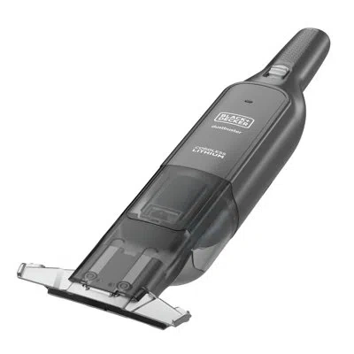 Black+decker 12v Max* Dustbuster® Cordless Hand Vacuum Advancedclean With Charger, Filter And Brush Crevice Tool In Gray