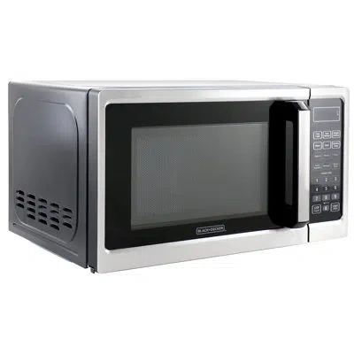 Black+decker 15" 0.7 Cu Ft. 700 - Watt Countertop Microwave In Stainless Steel