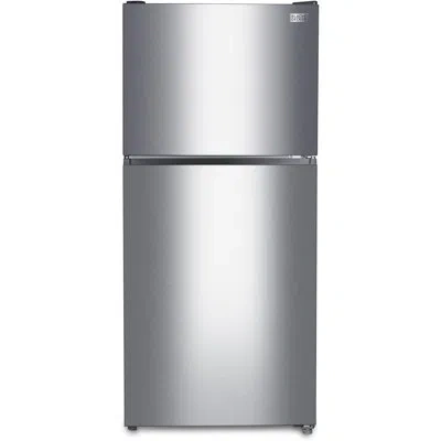Black+decker Black + Decker 20.1 Cu. Ft. Top Mount Refrigerator With Ice Maker, 2-door Refrigerator With Top Free In White
