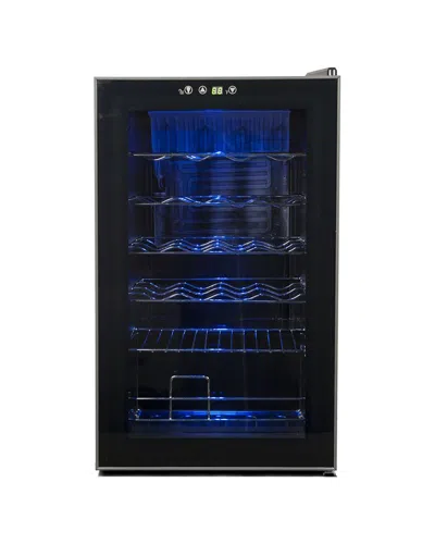 Black+decker 24-bottle Capacity Wine Cellar In Animal Print