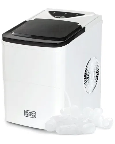 Black+decker 26 Lb. Capacity Ice Maker In White