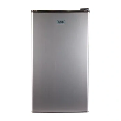 Black+decker 3.2-cu. Ft. Compact Refrigerator - Stainless Steel In Silver