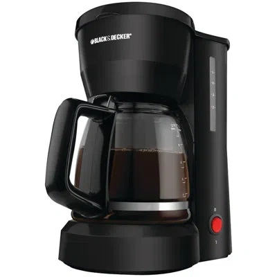 Black+decker 5-cup Coffeemaker, Black, Dcm600b
