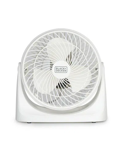 Black+decker 7in Turbo Fan In White