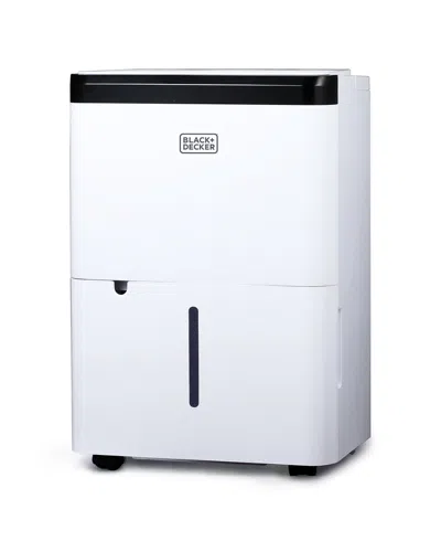 Black+decker 9-pint Portable Dehumidifier In White