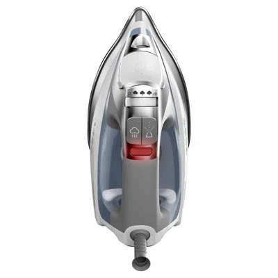 Black+decker Allure Professional Steam Iron, D3030, 30% More Steam, Precison Tip, Stianless Steel Soleplate, Vert In White;blue
