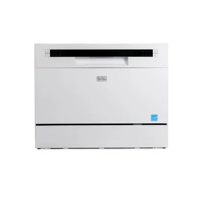 Black+decker Bcdp-series  Countertop Dishwasher, Counter Dishwasher With 6 Wash Programs,energy Star  In White