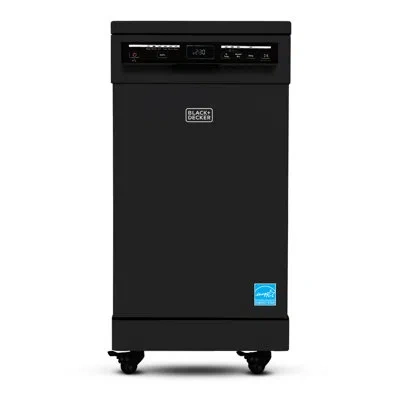 Black+decker Bcdp-series  Portable Dishwasher, 18 Inches Wide, 8 Place Setting