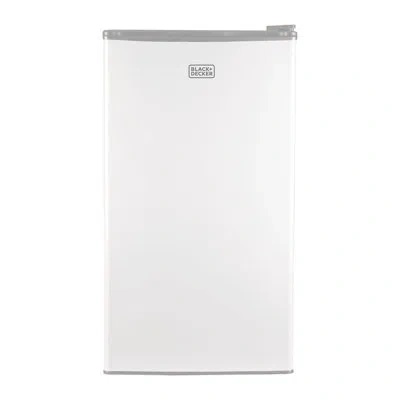 Black+decker Bcrk Series 3.2 Cu. Ft. Freestanding Mini Fridge With Freezer In White