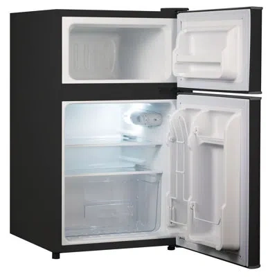 Black+decker Bcrk Series Black + Decker 3.1 Cu. Ft. Freestanding Mini Fridge With Freezer