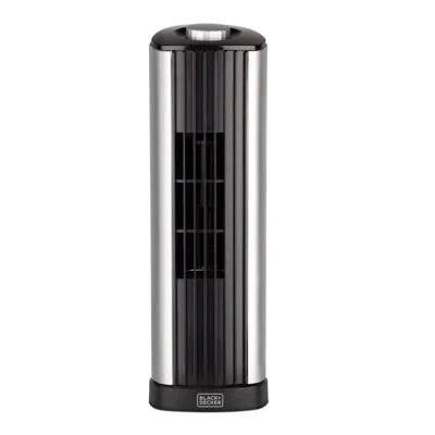 Black+decker Bfp Series  Mini Tower Fan - Quiet Oscillating Stand Up 14 Inch Desk Fans
