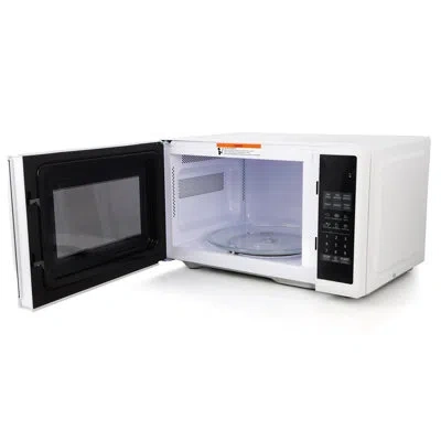 Black+decker Black And Decker 0.9 Cu. Ft. Led Digital Display Countertop Microwave In White