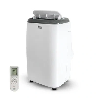 Black+decker Bpt Series  5,000 Btu Sacc/cec Portable Air Conditioner, 350 Sq. Ft., 8,000 Btu Ashrae 1 In White