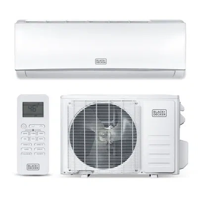 Black+decker Bsa Series 11,500 Btu Inverter With Heat Split Air Conditioner 115v/60hz In White
