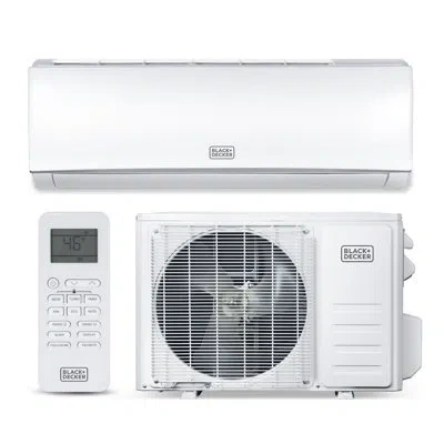 Black+decker Bsa Series 11,500 Btu Inverter With Heat Split Air Conditioner 230v/60hz In White