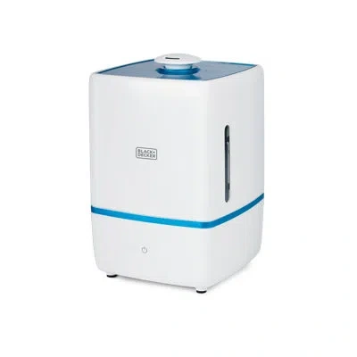 Black+decker Buh Series 1.32 Gal. Cool Mist Ultrasonic Tabletop Humidifier 550 Sq. Ft. In White