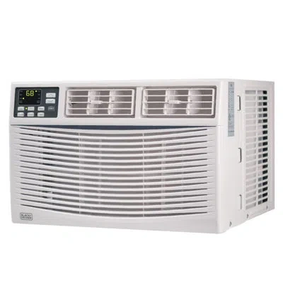 Black+decker Bwac Series  10,000 Btu Window Air Conditioner Unit, Ac Cools Up To 450 Square Feet, Whi In White