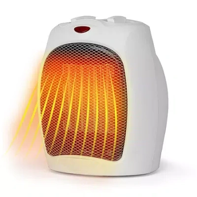 Black+decker Ceramic Heater In White