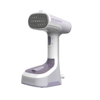 Black+decker Easy Foldable Steamer, Gs0311-1pd, 45-sec Heat Up, Extra Long Power Cord & Lint Remover In Gray