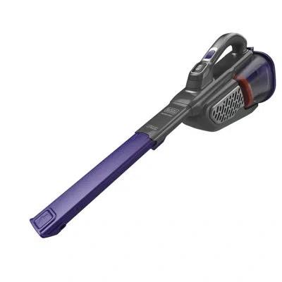 Black+decker Furbuster Handheld Vacuum For Pets, Cordless, Advancedclean+, Gray