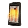 Black+decker Infrared Radiant Quartz Tower Heater In Black