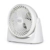 Black+decker Portable Tubro Desk Fan In White