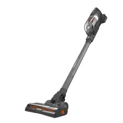 Black+decker Powerseries+ 20v Max* Cordless Stick Vacuum In Gray