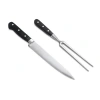 Black+decker Stainless Steel 2-pc. Carving Knife Set In Black