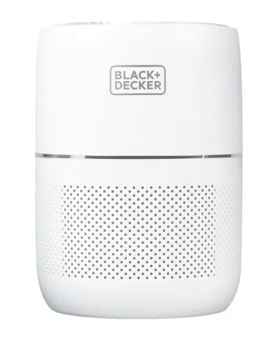 Black+decker Tabletop Air Purifier In White