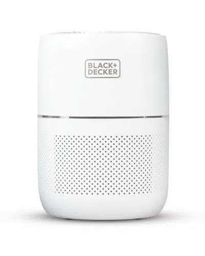 Black+decker Tabletop Air Purifier With Light In White