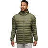 Black Diamond Access Down Hooded Jacket In Brown