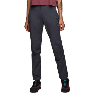 Black Diamond Alpine Pants In Carbon In Gray