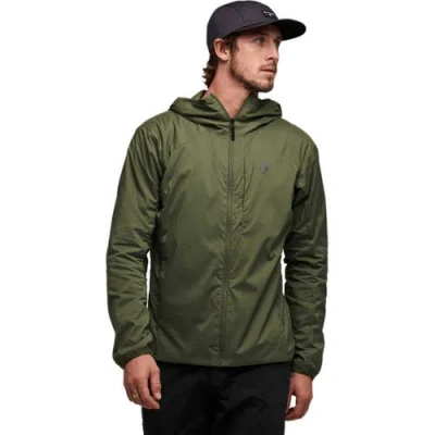 Black Diamond Alpine Start Insulated Hoodie In Green