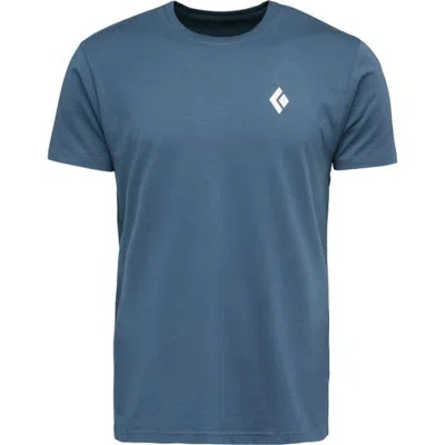 Black Diamond Backcountry Stamp Short-sleeve T-shirt In Blue