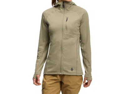 Black Diamond Coefficient Hoody In Pine Smoke In Green