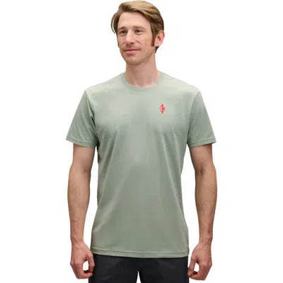 Black Diamond Dragon Short-sleeve T-shirt In Green